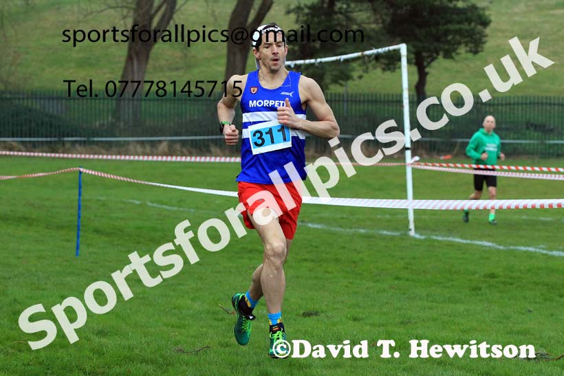 Masters mens 2022 Birtley Cross Country Relays. Photo: David T. Hewitson/Sports for All Pics